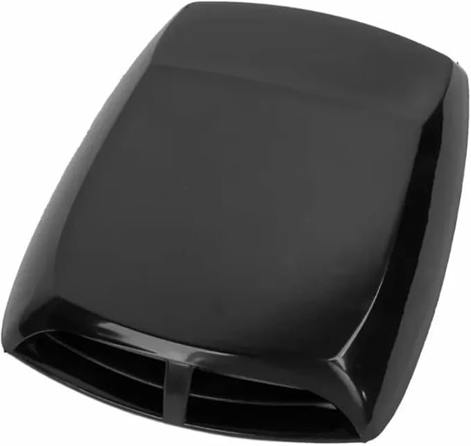 Decorative Hood Scoop Air Intake Flow Vent Black Carbon Universal Car