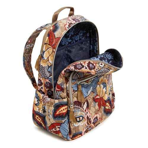Vera Bradley Performance Twill Campus Backpack, Botanical Beauty