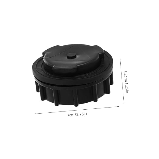 Locking Airtight Trash Can Cover Weatherproof Drain Plug