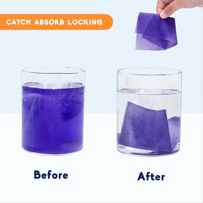Color Absorber for Laundry-Protect Your Clothes from Color Bleed and Stains-40 Count