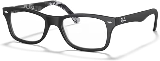 Ray-Ban RX5228 Square Eyeglasses for Men for Women +BUNDLE with ACCESSORY EYEWEAR KIT
