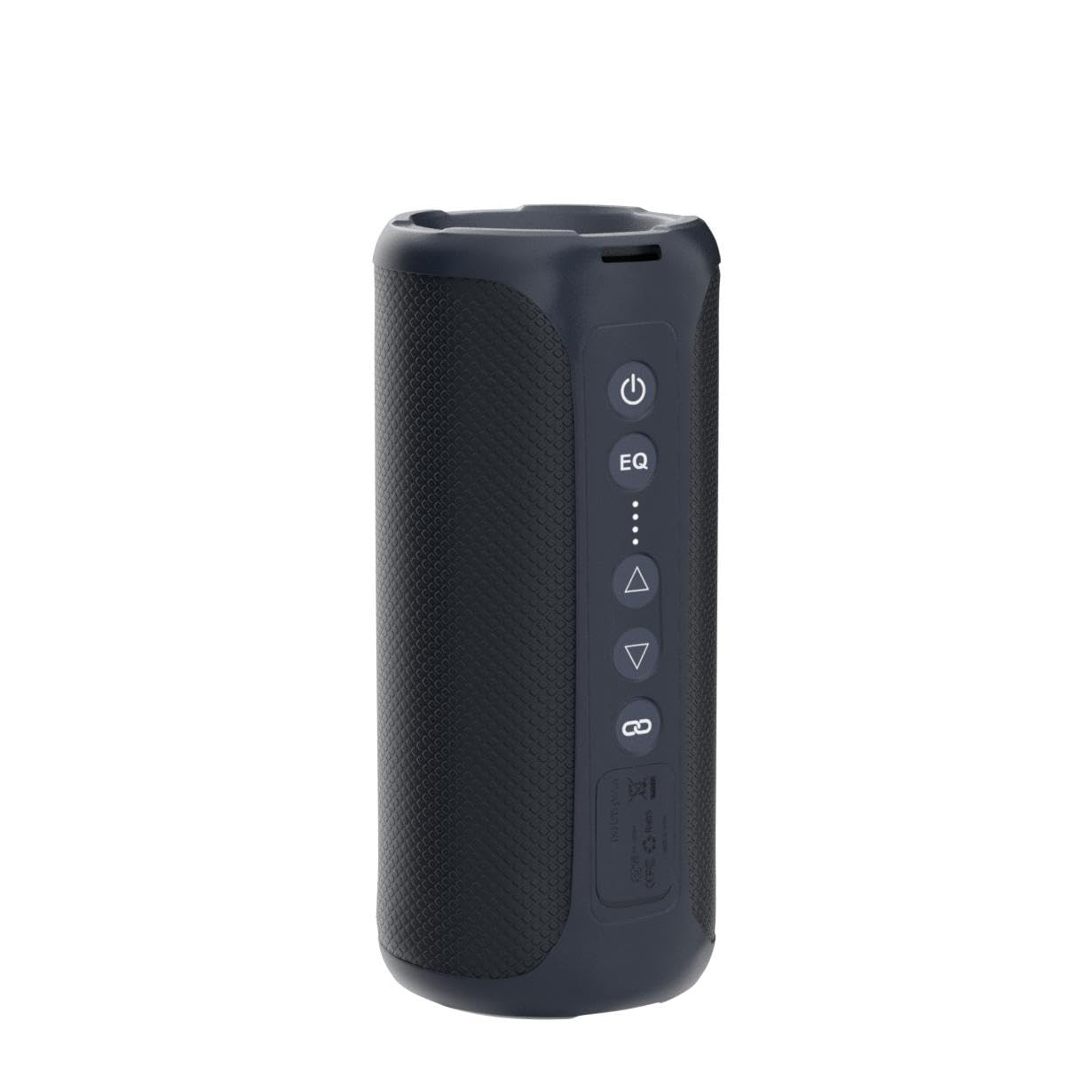 Ortizan Bluetooth Speakers, Portable Wireless Stereo Speaker - IPX7 Waterproof, 40W Loud Sound, Dual Pairing, Deep Bass, LED Light, Bluetooth 5.3, for Home/Shower/Outdoor/Beach, Gifts for Adult, Navy
