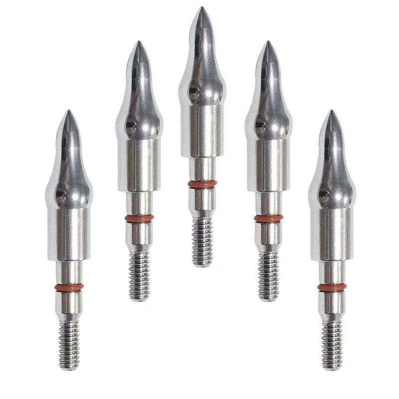 Field Points arrowheads 150 Grains Archery Field Points, 5/16" Stainless Steel Screw in Archery Field Tips and Broadheads (1 Dozen 12 PCS)