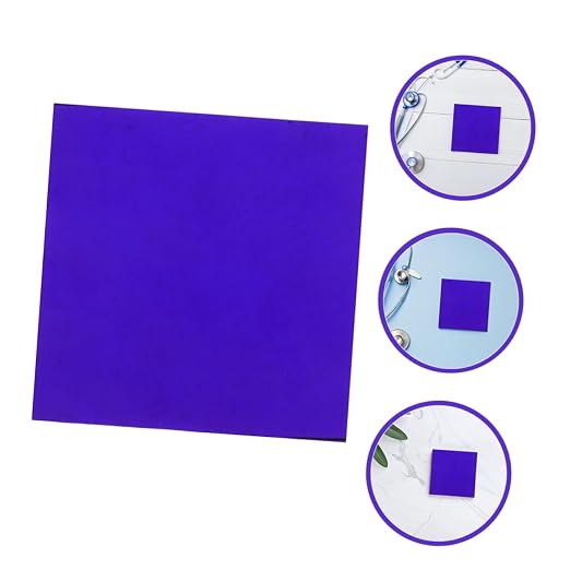 Zerodeko Cobalt Glass Sheet Experiment Device Chemistry Filter Glass Plate