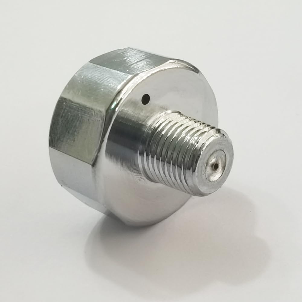Aopkeo 1 inch Pressure Gauge Mini Micro Manometre 1/8NPT for Paintball PCP Airsoft Mountaineering Diving 1500psi, 2000psi, 3000psi, 5000psi, 6000psi (1/8NPT-3000psi)