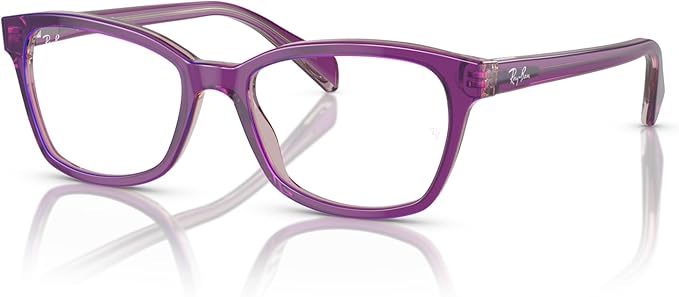 Ray-Ban girls Ry1591 Square Prescription Eyeglass Frames