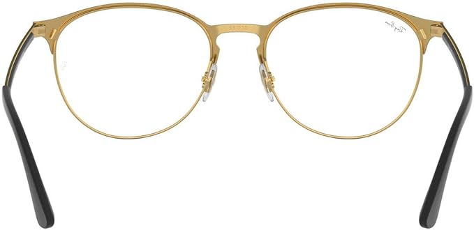Ray-Ban Unisex Rx6375 Round Prescription Eyeglass Frames