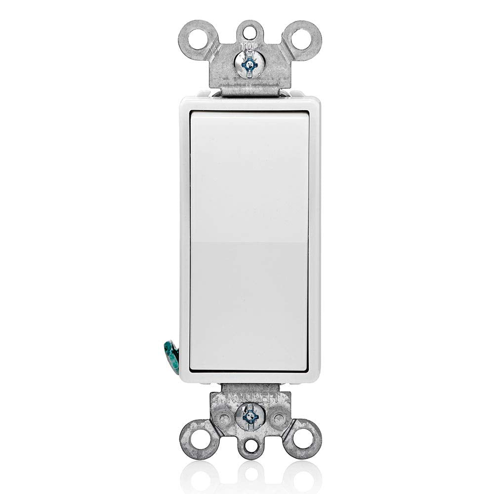 Leviton 15 Amp 4-Way Decora Switch, 05604, White
