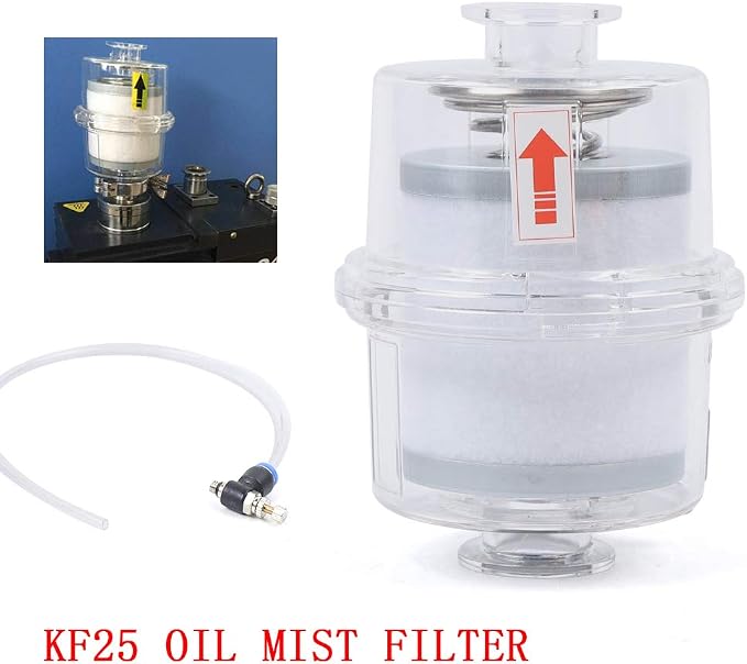 YIYIBYUS New Oil Mist Filter for Vacuum Pump Fume Separator Exhaust Filter KF25
