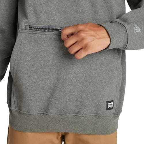 Timberland PRO Men's Hood Honcho HD Pullover Hooded Sweatshirt, Dark Charcoal Heather, 2X-Large