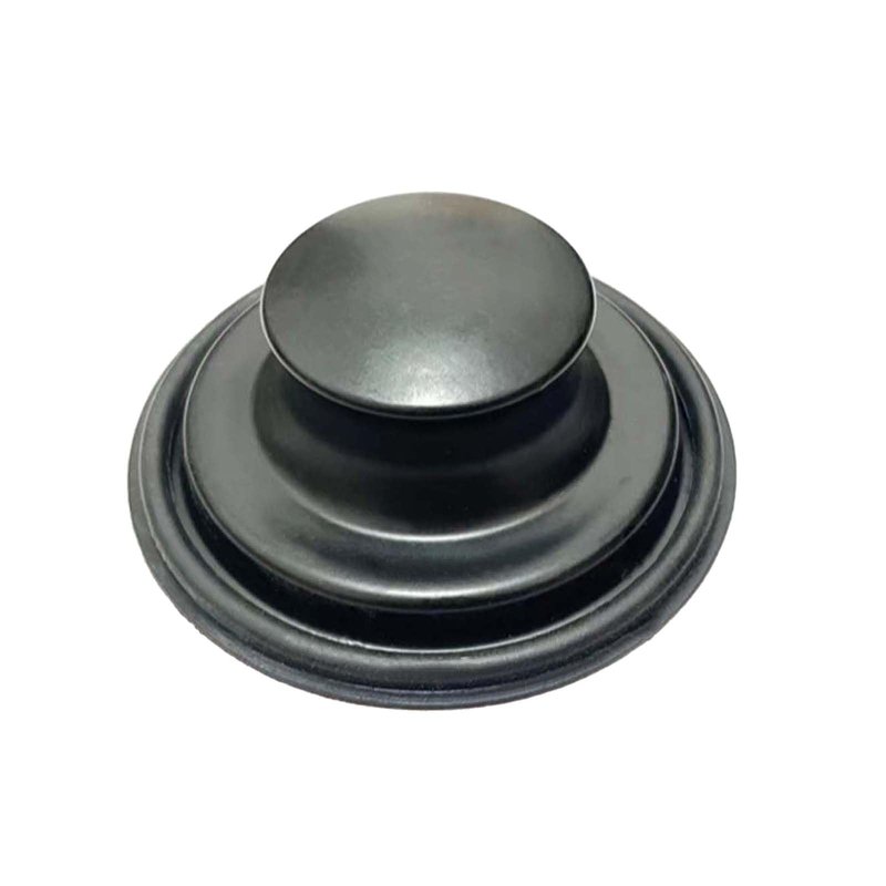 3.35 Inch Kitchen Sink Stopper for Garbage Disposal Stopper, Stainless Black Garbage Disposal Plug Fits Standard Kitchen Drain Size of 3 1/2 Inch, for Insinkerator, Kitchenaid, Kohler, Waste King