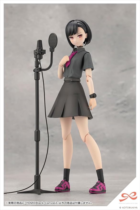 Kotobukiya Sousai Shojo Teien: Yomi (Black Canvas) Plastic Model Kit