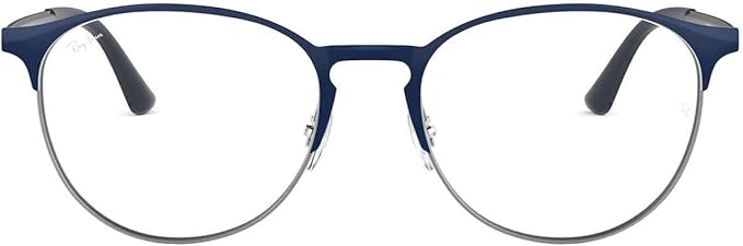 Ray-Ban Unisex Rx6375 Round Prescription Eyeglass Frames
