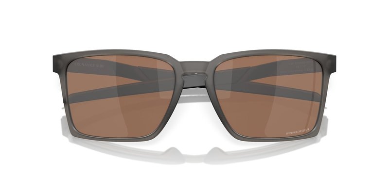 Oakley Sunglasses for Men and Women - OO9483 Exchange Sun Sunglasses PRIZM Lenses - Unisex - Satin Grey Smoke/PRIZM Tungsten - Size 56