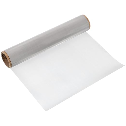 uxcell 2Pcs 150 Mesh 39" x 10" Woven Wire Mesh, 316 Stainless Steel Air Vent