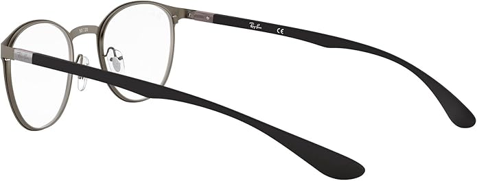 Ray-Ban Unisex Rx6355 Round Prescription Eyeglass Frames