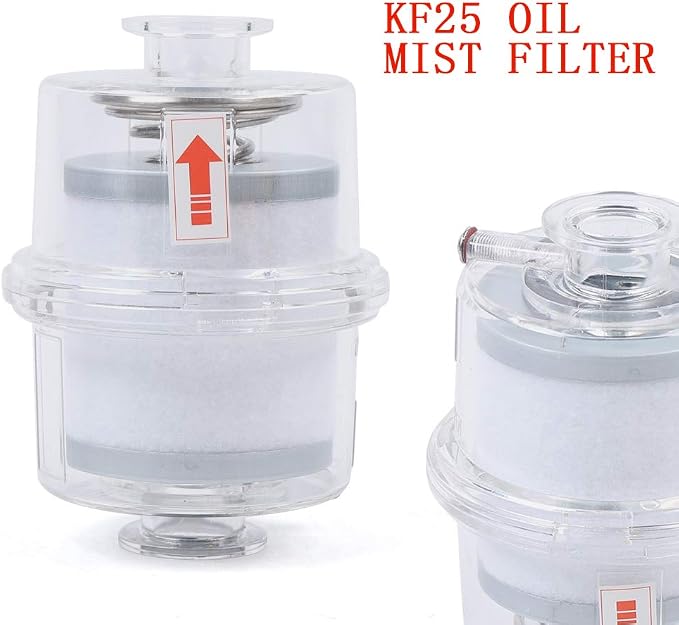 YIYIBYUS New Oil Mist Filter for Vacuum Pump Fume Separator Exhaust Filter KF25