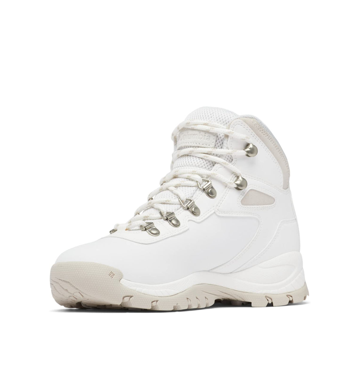 Columbia Women's Newton Ridge Plus, Sea Salt/Dark Stone, 5
