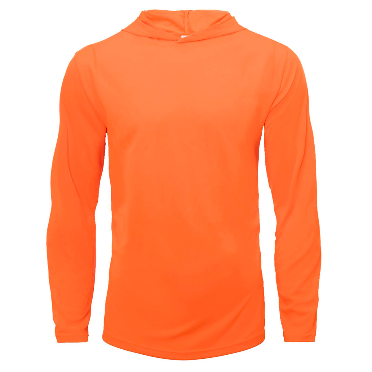TanBridge Men's Dry Fit Hoodie Long Sleeve High Visibility Work Shirts for Men Sun Protection Shirt 5 Pack