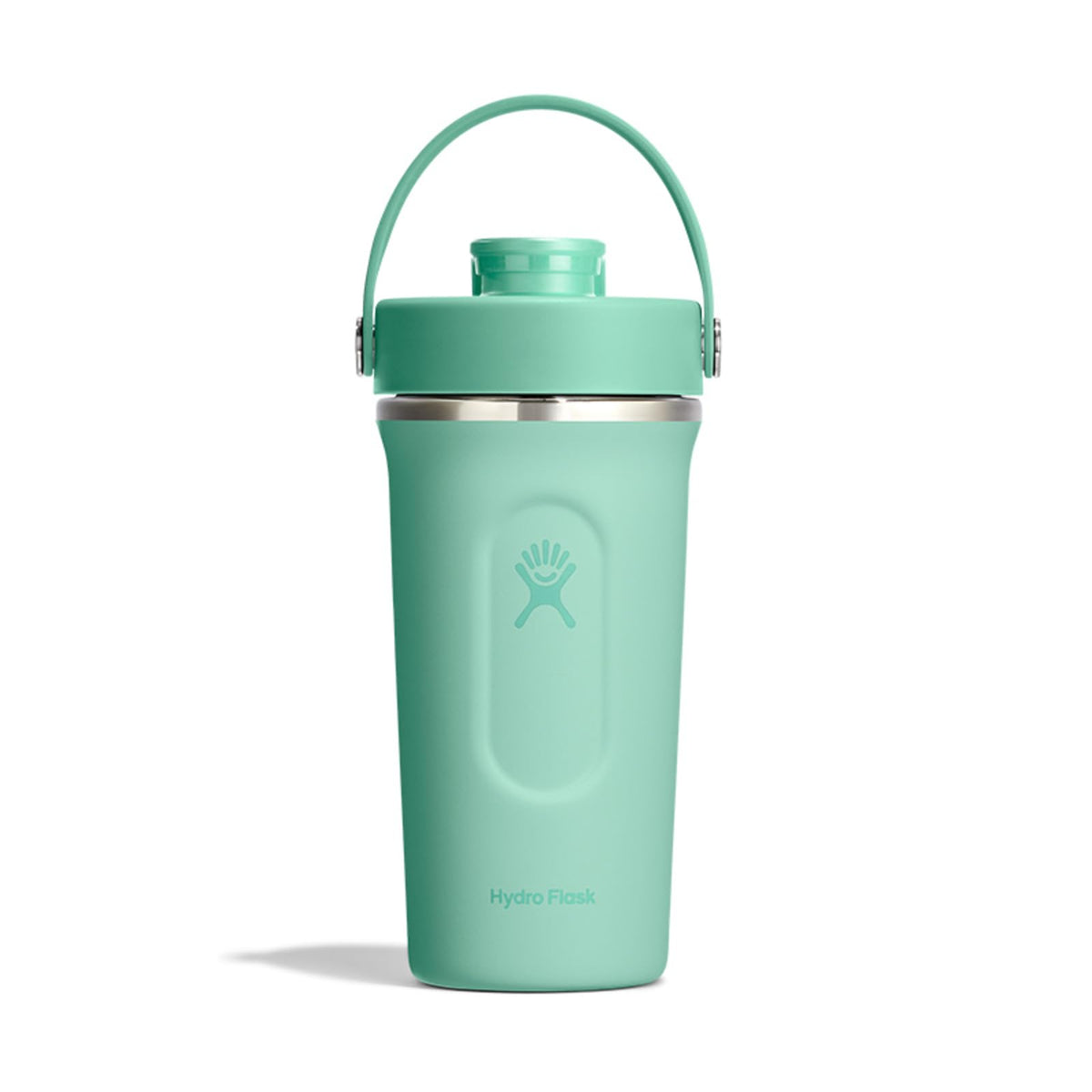 Hydro Flask Shaker Bottle – Insulated Stainless Steel Gym Bottle for Pre Workout & Protein 24 Oz Mermaid Green