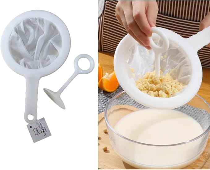 Kitchen Ultra-Fine Nylon Mesh Strainer I Filter Spoon Sieve
