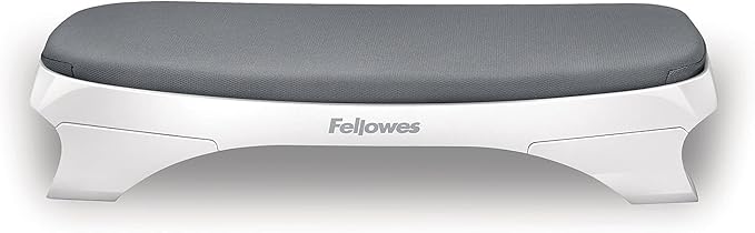 Fellowes I-Spire Series Foot Cushion/Rest, White/Gray (9311701)