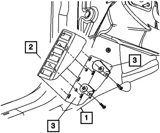 Mopar - OEM Foot Rest - 1BS63XDVAE