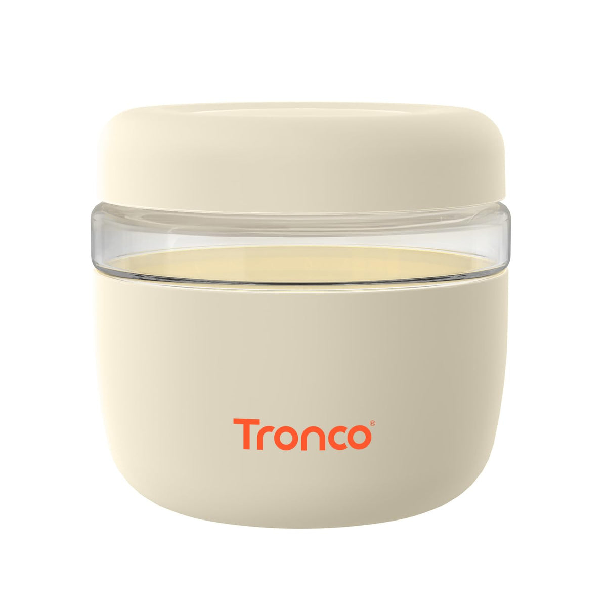 Tronco 16 oz Glass Food Storage & Lunch Bowl Containers with Airtight Lids