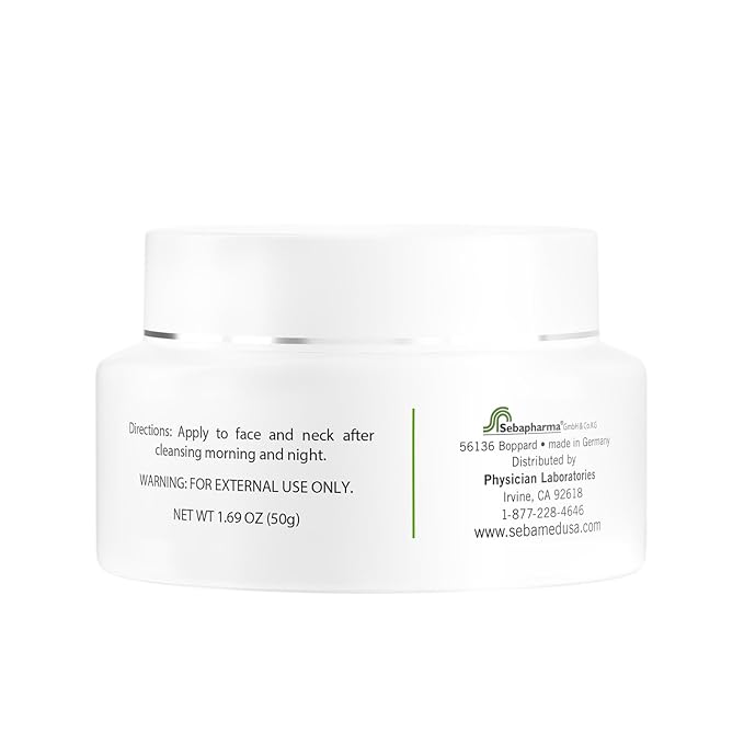 SEBAMED Fragrance-Free Hydrating Face Cream Moisturizer pH 5.5 Dermatologist Recommended 1.7 Fluid Ounces (50 Milliliters),white
