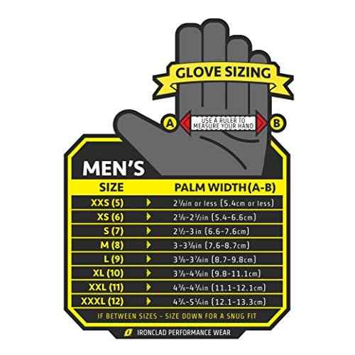 Ironclad EXOT-SVEN-02-S Tactical Stealth Vented Gloves, Small, Black