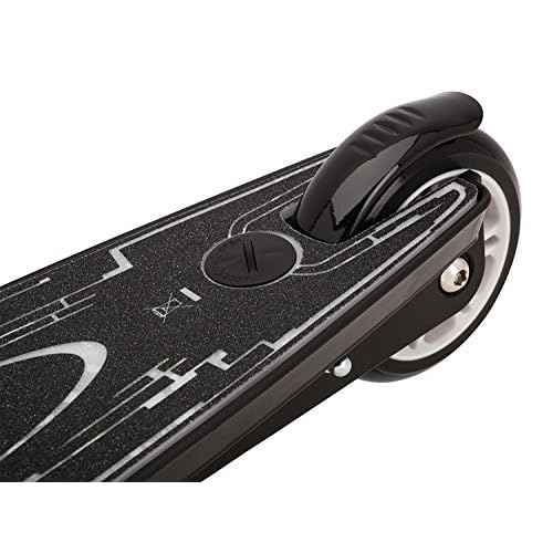 Razor Tekno Kick Scooter - Glowing Blue LED Light-Up Deck, Lightweight Steel Frame, for Kids Ages 6 and Up