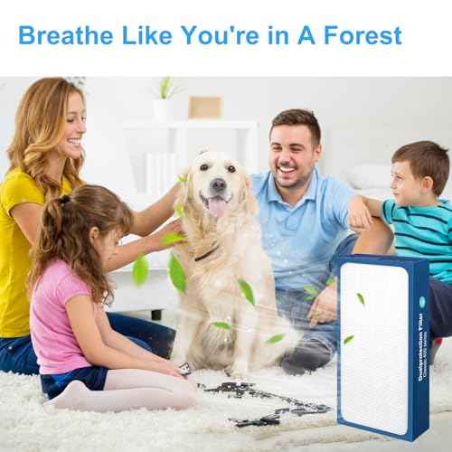 Upgraded Classic 400 Series Replacement Filter,Compatible with Blueair 400 Series Air Purifier Replacement Filter, Part# 480i,402,403,405,410,455EB,450E Replacement Filter (400 1Pack Upgraded)