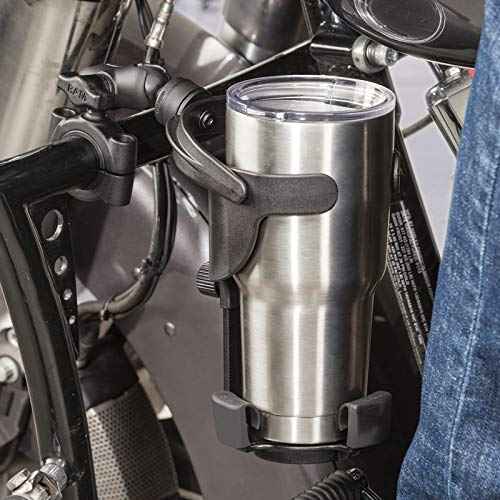 RAM Mounts RAP-B-417-400U Level Cup XL 32 Ounce Drink Holder with RAM Tough-Claw for Motorcycle, ATV/UTV, Bike