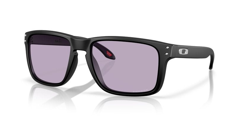 Oakley OO9487F Holbrook XXL Low Bridge Fit Sunglasses, Matte Black/Prizm Slate, 61 mm
