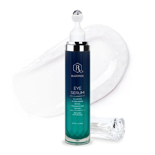 Eye Bags and Puffiness Treatment with Roller (Medium, Unscented)