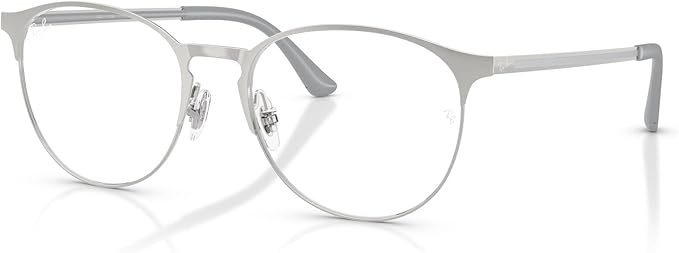 Ray-Ban Unisex Rx6375 Round Prescription Eyeglass Frames