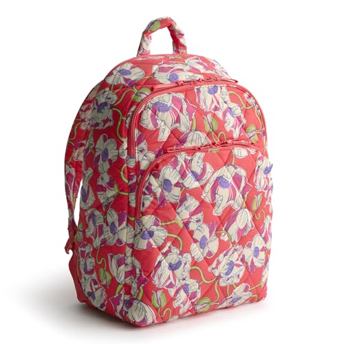 Vera Bradley Featherweight Westover Hybrid Backpack, Swirling Poppies