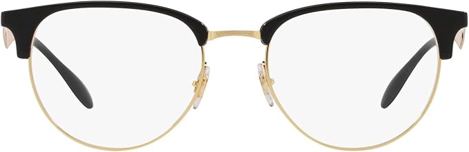 Ray-Ban Unisex Rx6396 Round Prescription Eyeglass Frames