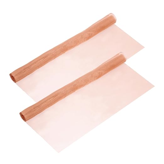 uxcell 2 Pack Copper Mesh