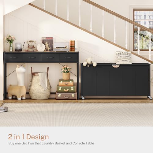 Laundry Sorter, Rolling Laundry Hamper with 5 Section Pul-Out Bags, Laundry Basket Organizer with 4 Drawers, Laundry Hamper with Wheels for Laundry Room Organization, Bathroom, Bedroom - size: 360 L
