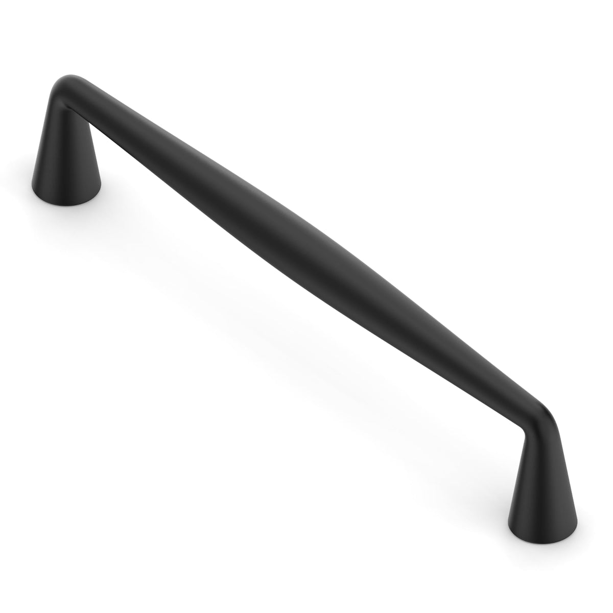 Alzassbg Matte Black Cabinet Pulls and Handles 10 Pack, AL3506MB