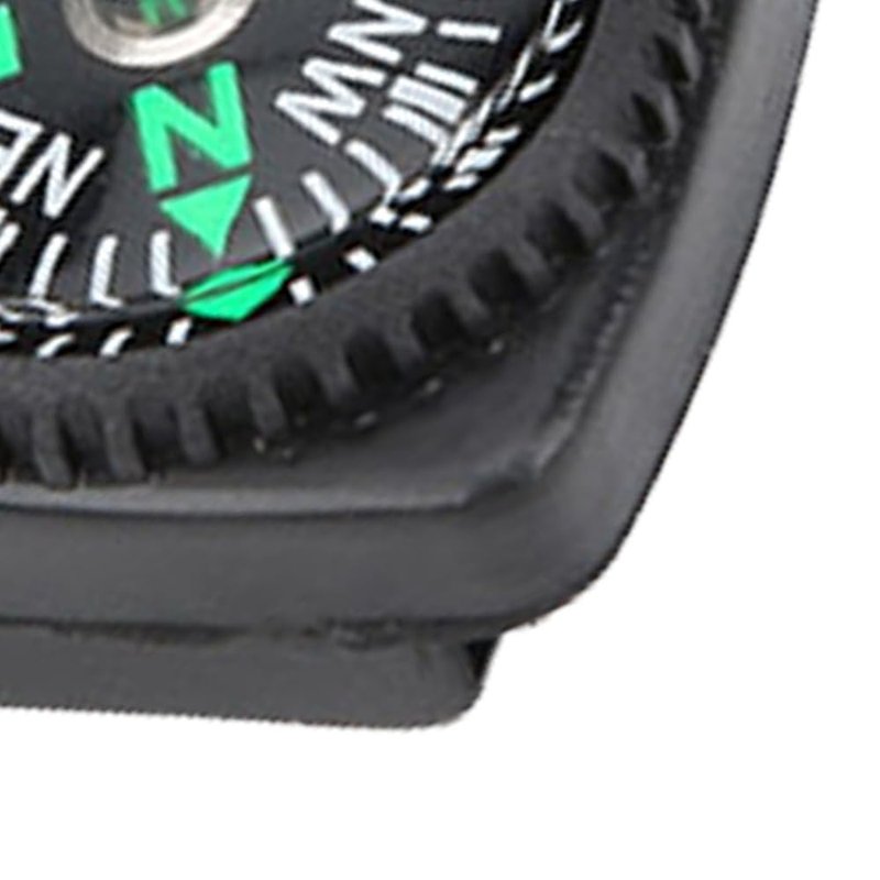 Chiffonade 25Pcs Mini Compass High Sensitivity Navigation Tool Compass for Outdoor Gear Camping Hiking Adventure Activities Accessory(Black)