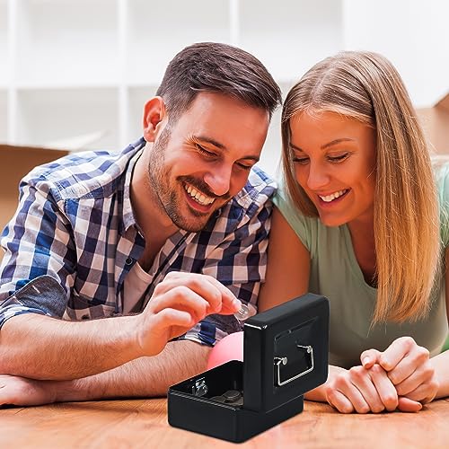 KYODOLED Cash Box with Key,Small Safe Lock Box with Portable Handle,Cash Drawer,5.91"x 4.72"x 3.15" Black Small - color: Black, size: Small