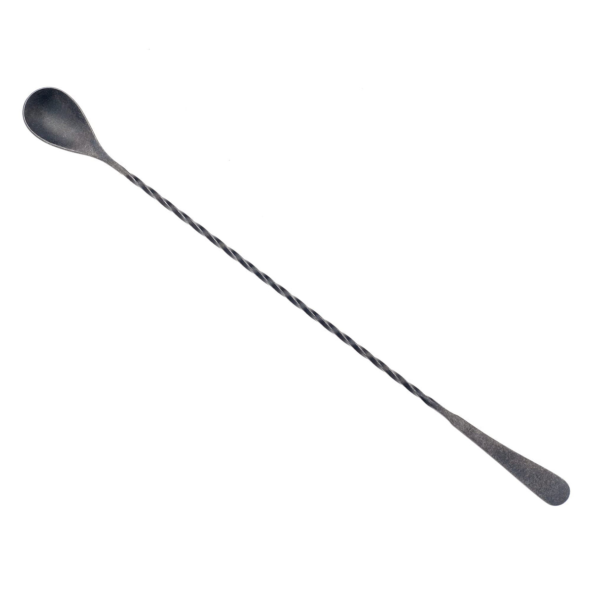 Barfly Bar Spoon, Standard 17 1/8" (43.5 Cm), Gun Metal Black