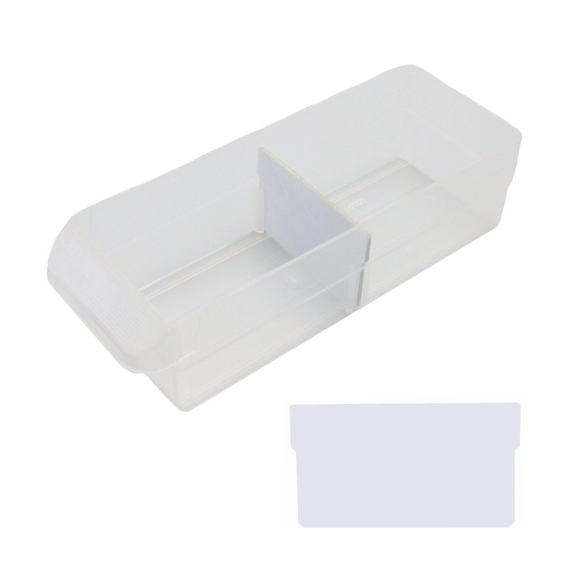 BIN BETTER (32-Pack) Small Drawer Dividers compatible with Craft Cabinet and Hardware Storage Organizers, (Dividers Only) Made of High-Strength Fiberglass, Easy to Label
