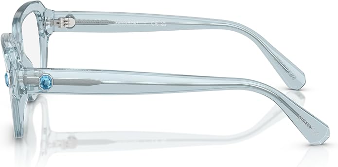 Swarovski womens Sk2039 Square Prescription Eyewear Frames