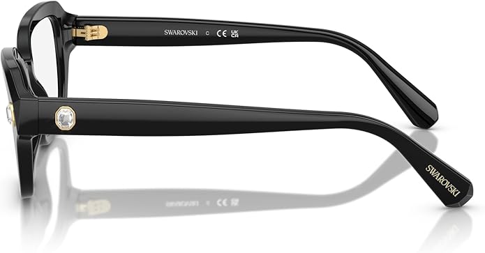 Swarovski womens Sk2039 Square Prescription Eyewear Frames