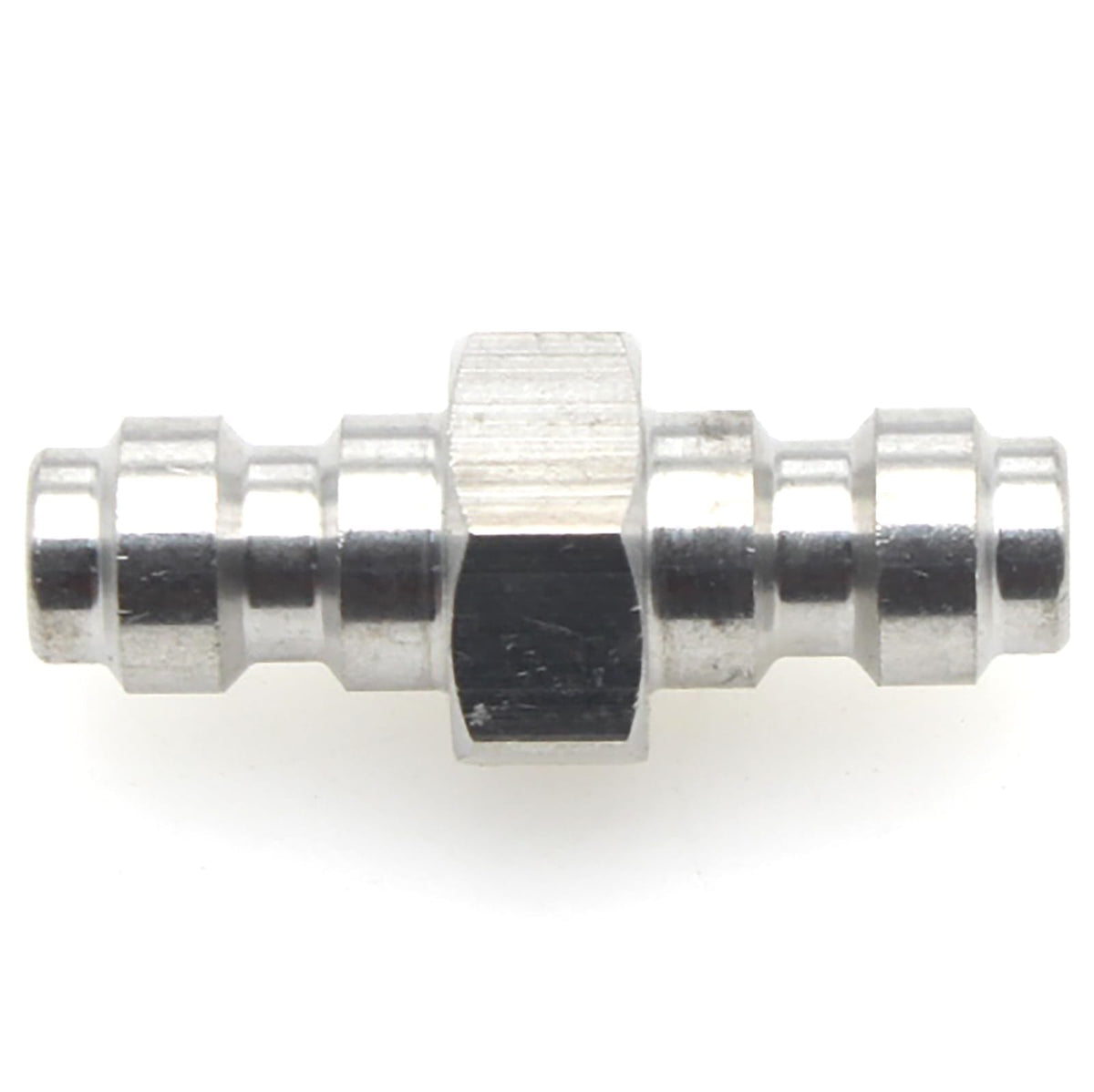 OZXNO 2 Pcs Universal 8mm Stainless Steel Male to Male Quick-Disconnect Coupling Adaptor for PCP Paintball Airsoft Air Gun Tool