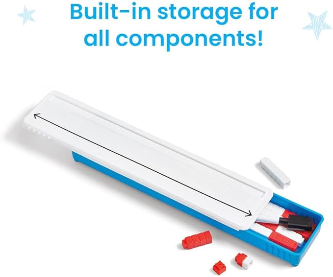 hand2mind Open Number Line Starter Set, White Board Dry Erase Number Lines for Students, Teaching Addition and Subtraction, Educational Math Manipulatives, Classroom Supplies for Teachers Elementary