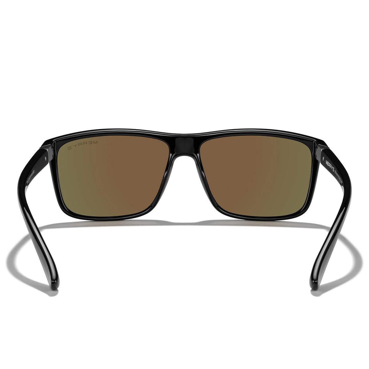 MERRY'S Rectangular Polarized Sports Sunglasses for Men Women Cycling Driving Fishing UV400 Protection S8225